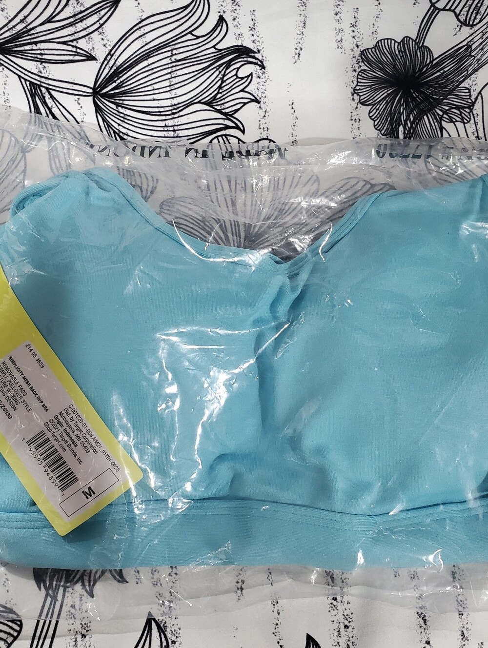 Target Light Blue Seamless Sports Bralette